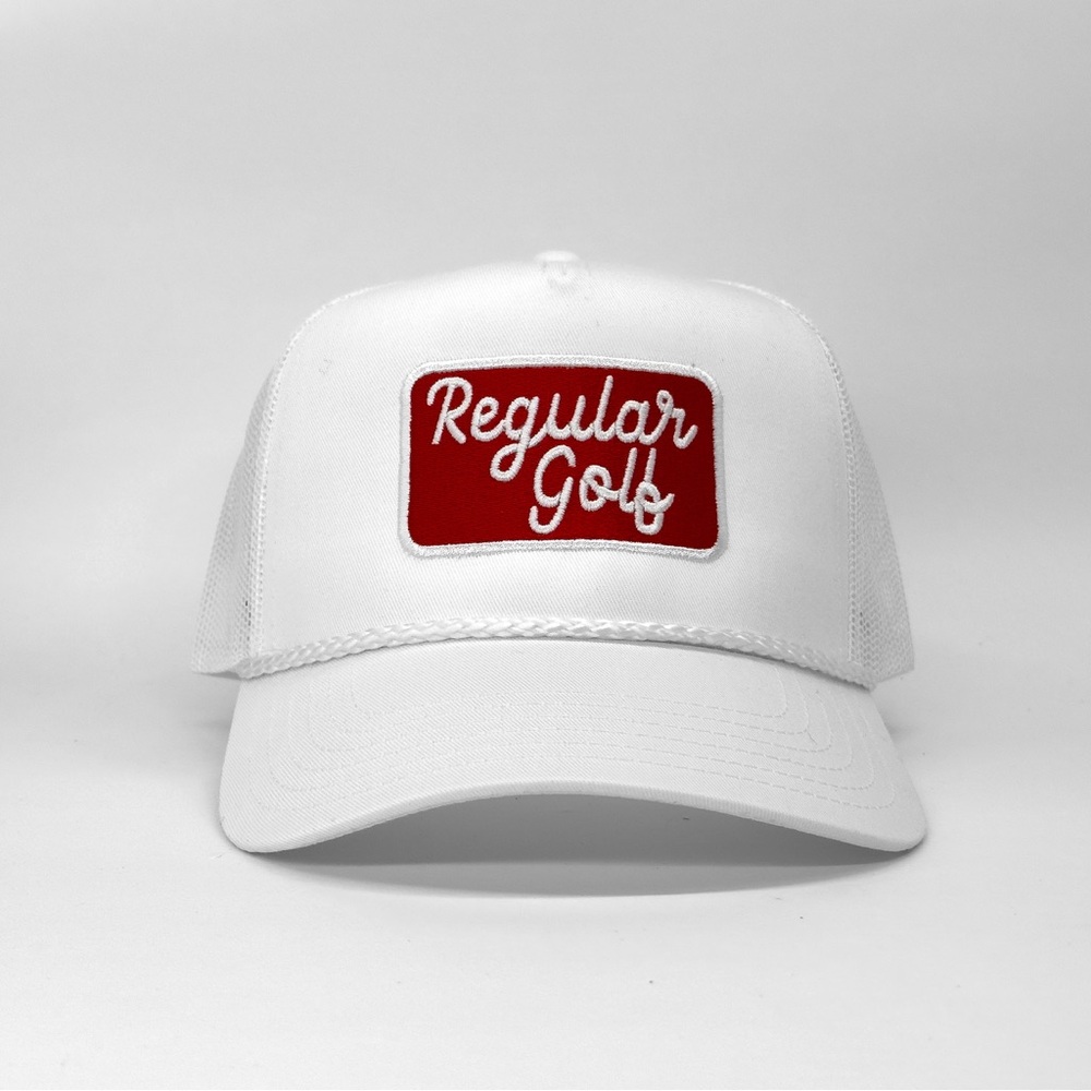 Regular Golf White Trucker Hat – Embroidered - Happy Gilmore - Picture 4 of 8